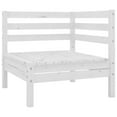 thumbnail image 6 of vidaXL Solid Pinewood Lounge Set 4 Piece Patio Garden Furniture Multi Colors, 6 of 31