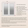 thumbnail image 7 of Interior Closet Concertina Door, Retractable Doors,Invisible Folding Door for Kitchen Toilet Pantry Gate, 7 of 7