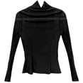 thumbnail image 4 of EDFBUYKRS Blouses for Women Square Neck Long Sleeve Shirts Dressy Casual Tunic Tops Xl, 4 of 4