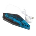 thumbnail image 1 of Lámpara de madera de resina epoxi con forma de buzo grande y ballena jorobada, luces LED de noche para manualidades de mesa, fiestas, bodas, lámpara de escritorio., 1 of 12