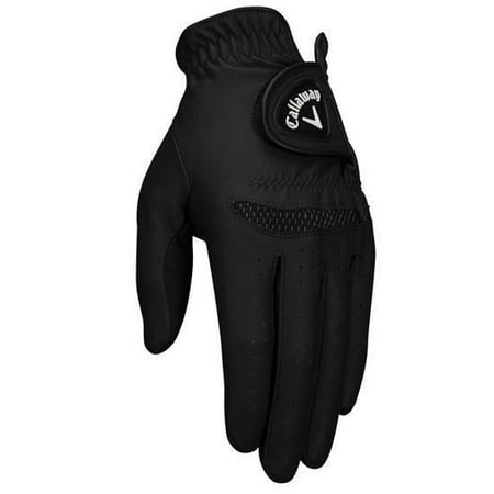 NEW Callaway OptiGrip Rain Series Golf Gloves 1 Pair Black Mens Small