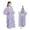 Purple, variant on OGLCCG Girls Muslim Prayer Dress with Hijab Islamic Kids Traditional Eid Flowy Long Dresses Soft Pullover Abaya Clothes 5-14 Years