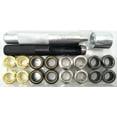 thumbnail image 2 of DEBGFS 400 Pcs 4 Colors Brass Grommet Set, 6mm Inner Diameter Tool with Setting Tool, Canvas, Garment, Auto Backing Tool, 2 of 5