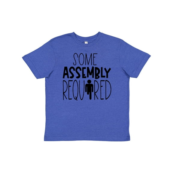 Inktastic Some Assembly Required Right Leg Amputee Youth T-Shirt