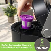 Perfect Pod Single Serve Value Pack, Reusable Coffee Pod & EZ-Scoop Set