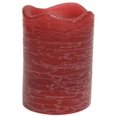 thumbnail image 2 of Inglow CGT55600CU45 Flameless Rustic Pillar Candle, 6", Red, 2 of 2