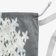 thumbnail image 3 of Simply Daisy Paperwhites 18 x 29 in Grey Laundry Bag, 3 of 3