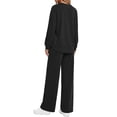 thumbnail image 4 of Fantaslook Two Piece Sets for Women Fall Travel Vacation Outfits Wide Leg Pants Lounge Sets Dressy Matching Sets Womens Sweatsuits, 4 of 8