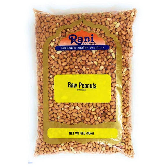Raw Red Skin Peanuts
