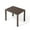 Brown, variant on Pellebant 2-Pack Outdoor Side Tables, All-Weather Aluminum Small Patio End Tables for Garden, Porch, Balcony, or Poolside, 15.7" x 15.7" x 15.9", Gray
