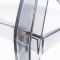 thumbnail image 2 of Fohfurniture Set of 4 Clear Ghost Chairs, Modern Transparent Accent Side Chairs, Clear Polycarbonate Dining Room Arm Chairs for Events, Weddings, Banquets, 2 of 11