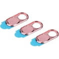 thumbnail image 3 of Charming Webcam Cover Lens Cap 3pcs Metal Camera Protect Sticker, Thin Design for Laptop Closure, Easy to Use, Suitable for Individuals and Businesses (Roseate) - Ideal for your wedding decorations, 3 of 3