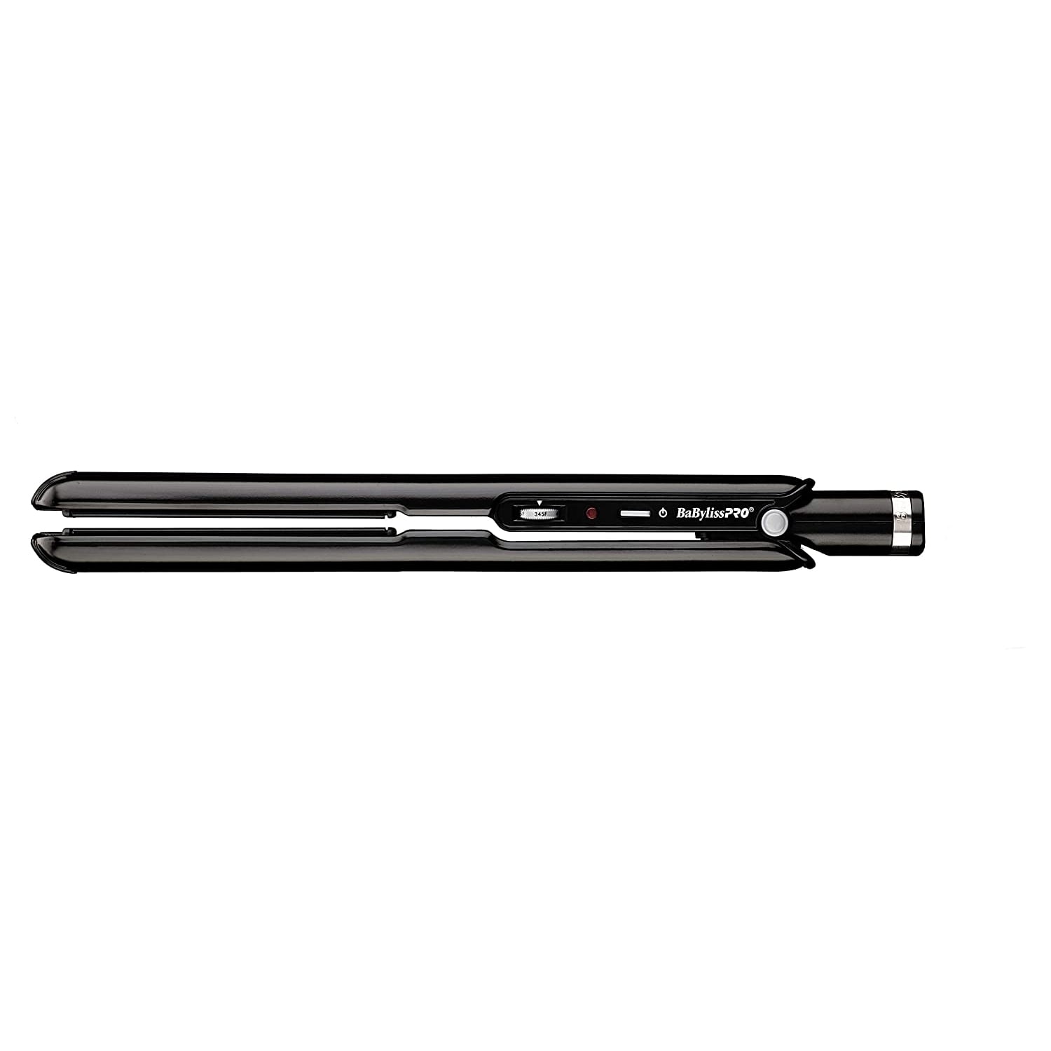 BaBylissPRO Porcelain Ceramic 1 1/4" Spring Curling Iron & 1" Flat Iron Prepack