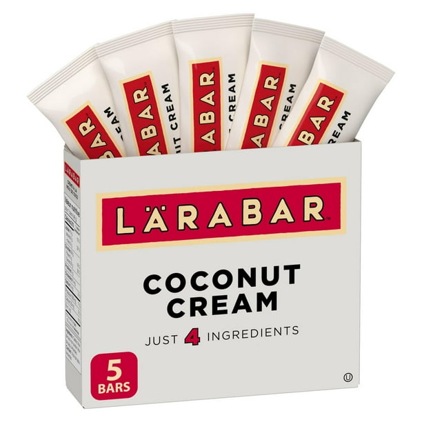 Larabar Sans Gluten Crème à la noix de coco 5 barres x 48 g, 240 g