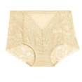 thumbnail image 1 of Gibobby Panty sexy Ajuste Bragas florales sexis encaje para mujer, ropa interior tiro bajo, ropa interior cómoda para mujer, lencería femenina （Amarillo， M), 1 of 5