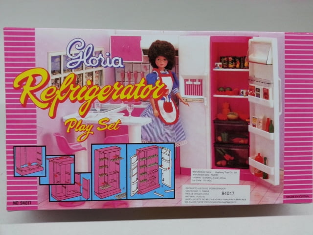 barbie refrigerator set