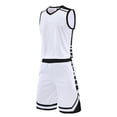 thumbnail image 3 of Men's Suiting Ensemble for Everyday Comfort Summer Performance Tank Top and Sleeveless Two Piece Set for Gym Running Training, 3 of 5