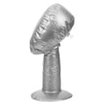 thumbnail image 2 of Miangastore Wig Stand Inflatable Design Silver 1Pack 11.79X6.68X6.68in, 2 of 8