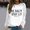 White, variant on Women's Winter Fashion Sweatshirt Festive Christmas Print Round Neck Top Hot Hoodie