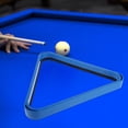 thumbnail image 1 of LOLIPPYY 1Pack Blue Plastic Triangle Billiard Ball Rack for Professionals and Casual Players, 1 of 8