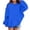 Dark Blue, variant on CHUOU Kids Child Toddler Boys Girls Solid Long Sleeve Patchwork Hooded Thickened Warm Sweatshirt Pullover Blouse Tops Outfits Clothes