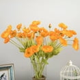 thumbnail image 4 of Artificial Flower Silk Corn Poppy 53cm Real Touch Fake Plant for Wedding Decoration Flowers Home Party Decoration, 4 of 8