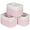 Off White&Mixed Pink, variant on Off White Storage Cubes Baskets Bins for Shelves Set of 3, Rectangular Closet Cube Baskets, Skin-friendly Woven Rope Organizing, Baby Nursery, 13x10x8.26