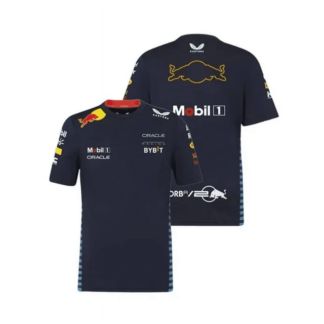 New Hot Selling Men's F1 Racing Competition Outdoor Extreme Sports Economical Breathable Bull Red Animal Riding Summer Breathabl