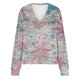 thumbnail image 5 of Cárdigan informal para mujer, con botones y estampado navideño, chaqueta de moda, abrigo, blusa de poliéster para mujer, 5 of 5