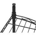 thumbnail image 6 of BuySphere Internet's Best 3-Tier Corner Wire Shelving - Black - Heavy Duty Shelf - Adjustable Rack Unit, 6 of 6
