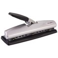 thumbnail image 1 of Escritorio Hole Punch Swingline con capacidad para 12 hojas, color negro y plateado, 1 of 7