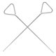thumbnail image 5 of 2 esparcidores de células de acero inoxidable para placas de Petri, prácticos esparcidores de laboratorio, cucharas pequeñas para experimentos de laboratorio, 5 of 8