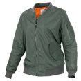 thumbnail image 4 of Rothco Womens MA-1 Flight Jacket - Sage Green, 4 of 4