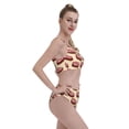 thumbnail image 6 of High Waisted Bikini Sets For Women, Steak Cartoon Print Swimsuits Tummy Control, Two Pieces Bathing Suit, 6 of 8