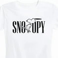thumbnail image 3 of Peanuts - Skater Snoopy - Women's Short Sleeve Graphic T-Shirt, 3 of 6