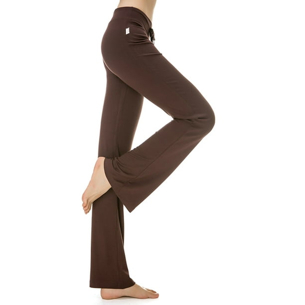 Sexy Dance Sexy Dance Women Yoga Pants Trousers Fitness Sports Flared Pants Leggings Drawstring Mid Waist Bell Bottom Comfy Activewear Walmart Com Walmart Com