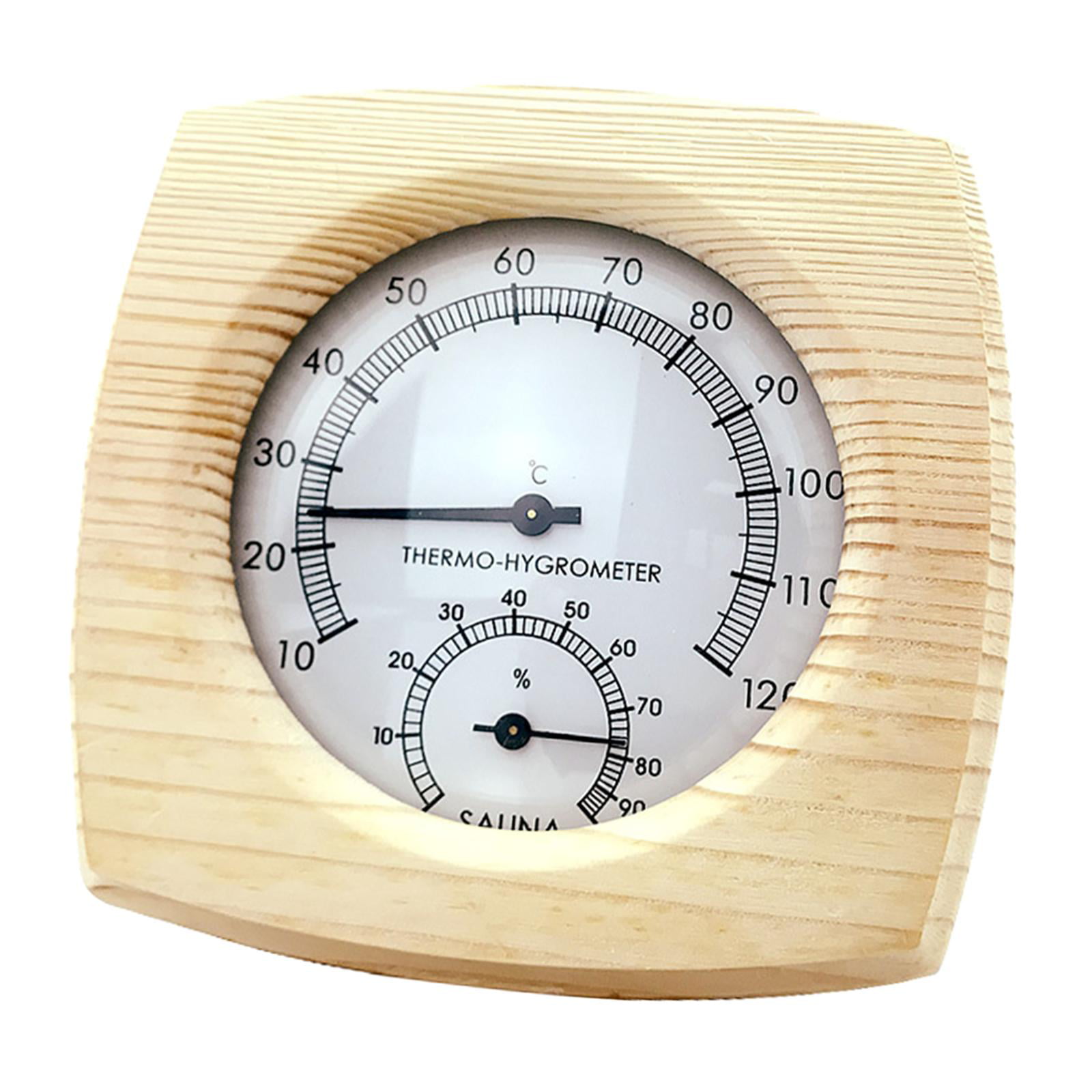 Sauna-Thermo-/Hygrometer Saunahygrometer/Saunathermometer 2in1 Gerät 120mm 