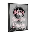 thumbnail image 3 of Stupell Industries Main Character Energy Trendy Pink Vintage Photography Graphic Art Jet Black Floating Framed Canvas Print Wall Art, Design by Daphne Polselli, 3 of 5