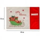 thumbnail image 2 of Juego de 2 manteles individuales Merry Christmas, con estampado de coche de regalo, manteles individuales antideslizantes lavables, 13 x 18 pulgadas, 2 of 5