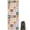Colorful Daisy Flower, variant on Colorful Daisy Flower Checkered Pattern Hot Yoga Mat Towel Non Slip for Hot Yoga - Quick-Drying Yoga Mat Cover with 4 Corner Pockets with Travel Bag - Hot Yoga Towel Non Slip 70"x26"