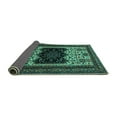 thumbnail image 2 of Ahgly Company Indoor Rectangle Persian Turquoise Blue Traditional Area Rugs, 2' x 3', 2 of 4