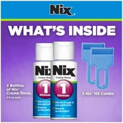 Nix Permethrin Lice Killing Cream Rinse Treatment Family Pack, 4oz, 6-Pack