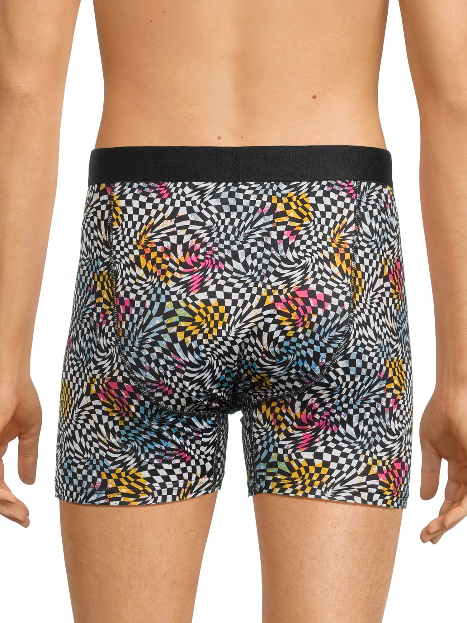 No Boundaries Men's Stretch Boxer Briefs, 3-Pack, Sizes S-3XL