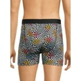 thumbnail image 3 of No Boundaries Men's Stretch Boxer Briefs, 3-Pack, Sizes S-3XL, 3 of 3