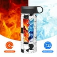 thumbnail image 6 of Pofeuu Doodle Cute Cat Print 18oz Sports Insulated Kettle, Sports Bottle Water Bottles For Men Women For Gym Hiking Camping Running Mountain Bike Outdoor Sports, 6 of 8