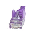 thumbnail image 3 of StarTech.com 10ft CAT6 Ethernet Cable, 10 Gigabit Snagless RJ45 650MHz 100W PoE Patch Cord, CAT 6 10GbE UTP Network Cable w/Strain Relief, Purple, Fluke Tested/Wiring is UL Certified/TIA - Category 6 - 24AWG (N6PATCH10PL) - Patch cable - RJ-45 (M) to RJ-45 (M) - 10 ft - UTP - CAT 6 - molded, snagless - purple, 3 of 3