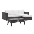 thumbnail image 5 of Ergode Convene 3 Piece Set Outdoor Patio with Fire Pit - Espresso White, 5 of 5