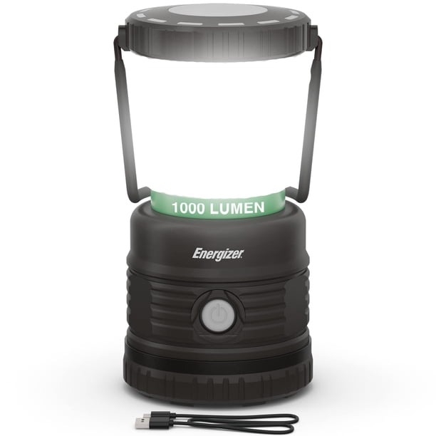 Farol de camping Energizer X1000 LED de 1150 lúmenes con cable USB