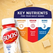 BOOST Original Balanced Nutritional Drink Protein Shakes, Very Vanilla, 8 fl oz, 6 Pack