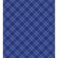 thumbnail image 3 of Ambesonne Geometrical Duvet Cover Sets, Blue Tones Plaid, 2-Twin, Indigo Violet Blue, 3 of 4